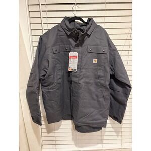 Carhartt Mens FR Full Swing Quick Duck Work Coat Brown 3XLT OJ2182-FRM NEW